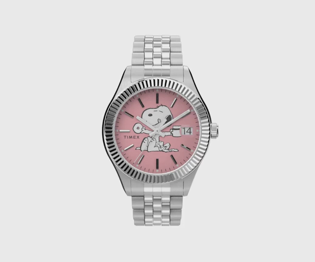 Timex Legacy x Peanuts Stainless Steel Bracelet Watch TW2V47400