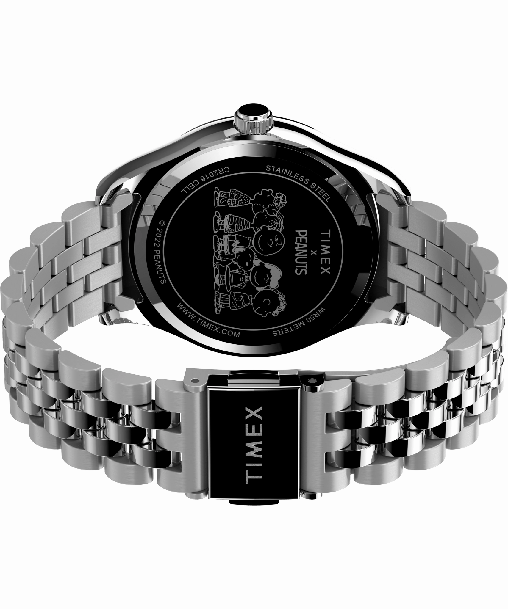Timex Legacy x Peanuts Stainless Steel Bracelet Watch TW2V47400