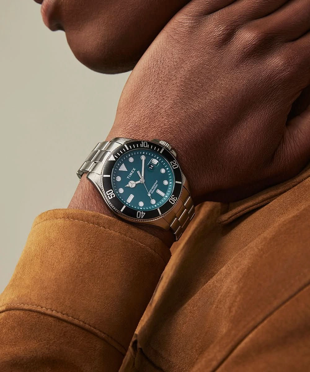 TimexHarborside Coast Stainless Steel Bracelet Watch TW2V91900