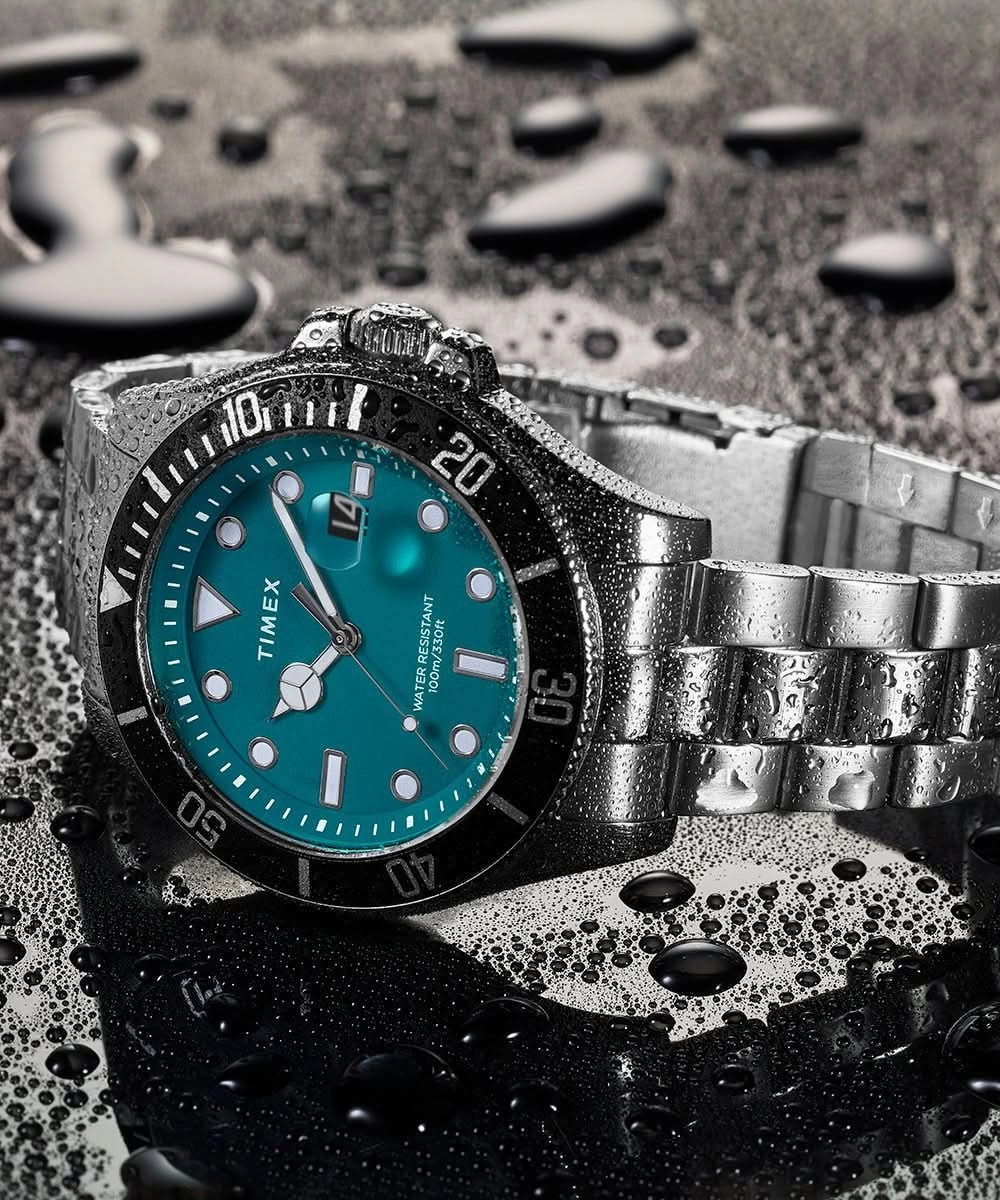 TimexHarborside Coast Stainless Steel Bracelet Watch TW2V91900