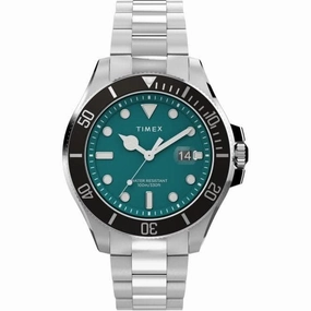 TimexHarborside Coast Stainless Steel Bracelet Watch TW2V91900