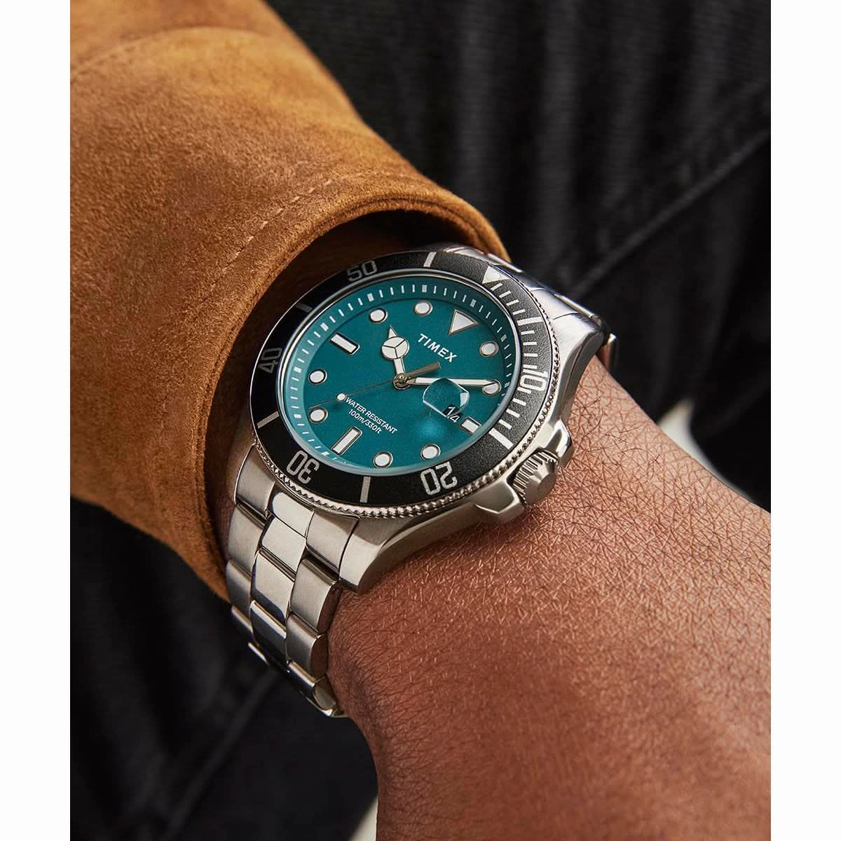 TimexHarborside Coast Stainless Steel Bracelet Watch TW2V91900