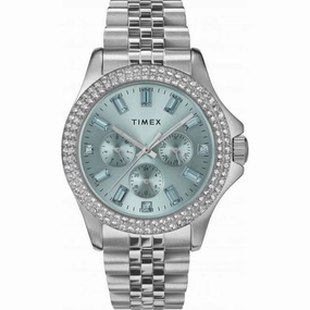 TimexKaia Multifunction Stainless Steel Bracelet Watch TW2V79600