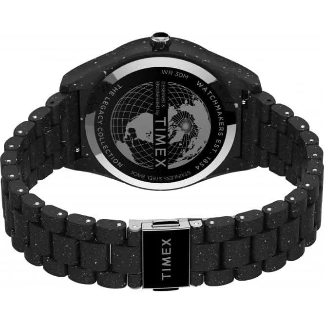 Timex Legacy Ocean Recycled Plastic Bracelet Watch TW2V77000