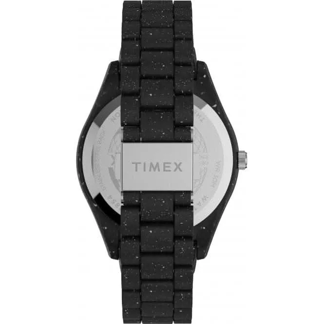 Timex Legacy Ocean Recycled Plastic Bracelet Watch TW2V77000