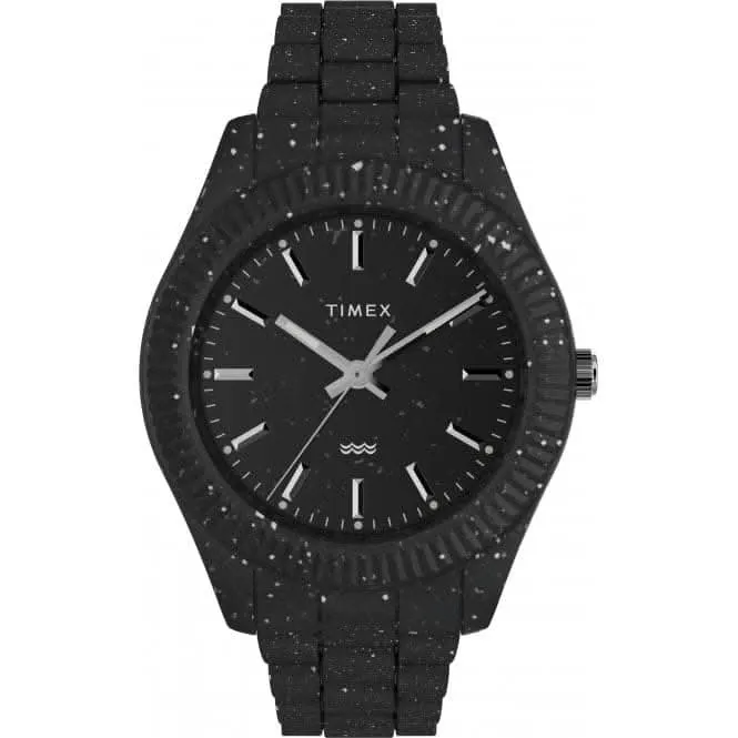 Timex Legacy Ocean Recycled Plastic Bracelet Watch TW2V77000