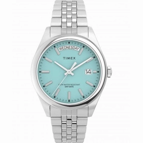 TimexLegacy Day and Date Stainless Steel Bracelet Watch TW2V68400