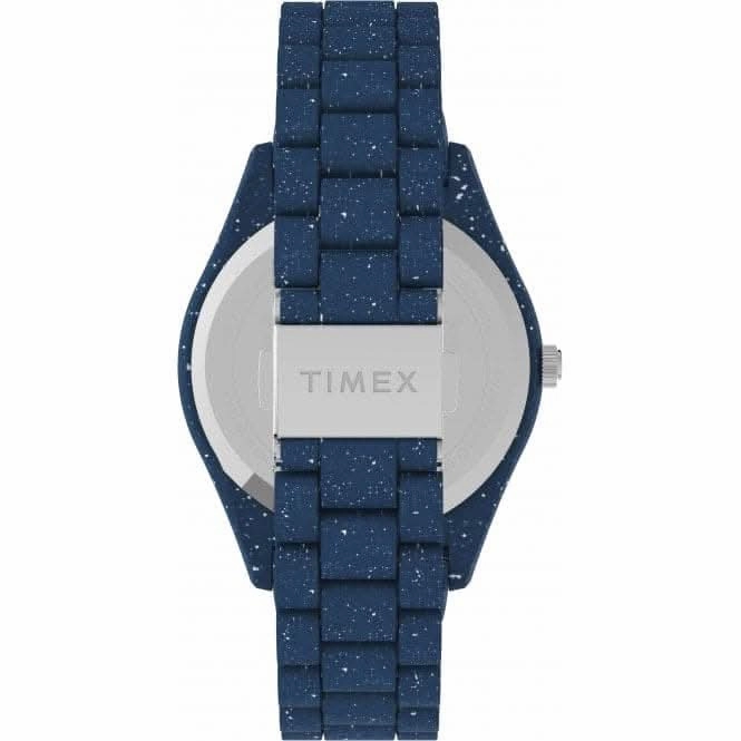 TimexLegacy Ocean Recycled Plastic Bracelet Watch TW2V37400