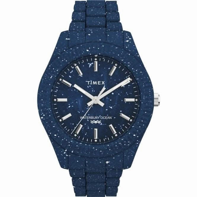 TimexLegacy Ocean Recycled Plastic Bracelet Watch TW2V37400
