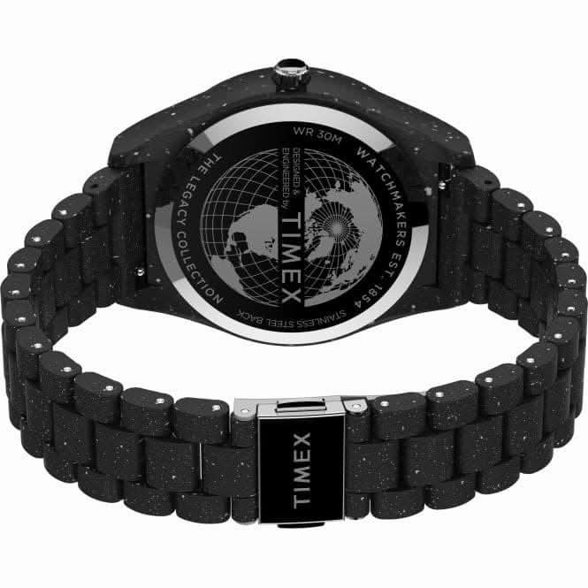 TimexLegacy Ocean Recycled Plastic Bracelet Watch TW2V77000