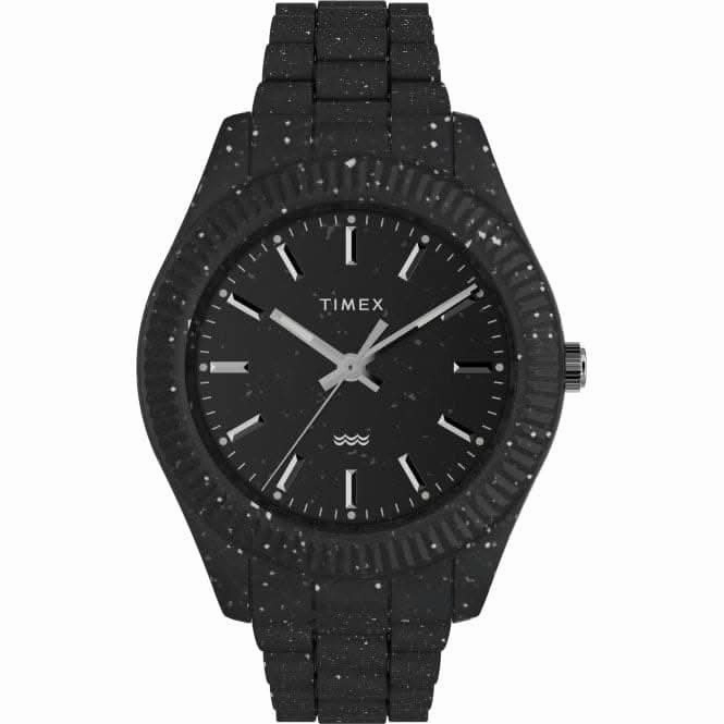 TimexLegacy Ocean Recycled Plastic Bracelet Watch TW2V77000