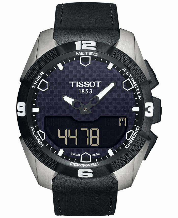 Tissot Watches Tissot Men's T0914204605100 T-Touch Solar Quartz Watch