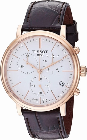 Tissot Watches Tissot Men's T1224173601100 Carson Premium 41mm Quartz Watch