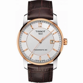 Tissot Watches Tissot Men's Titanium Automatic Watch T0874075603700