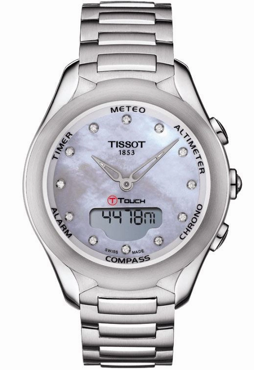 Tissot Watches Tissot Women's T0752201110600 T-Touch Sol Quartz Watch
