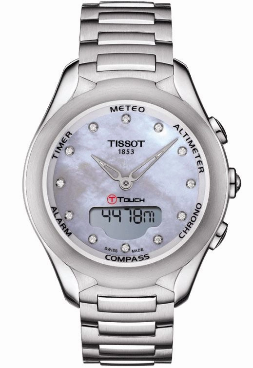Tissot Watches Tissot Women's T0752201110600 T-Touch Sol Quartz Watch