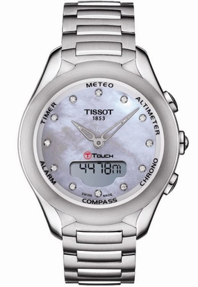 Tissot Watches Tissot Women's T0752201110600 T-Touch Sol Quartz Watch
