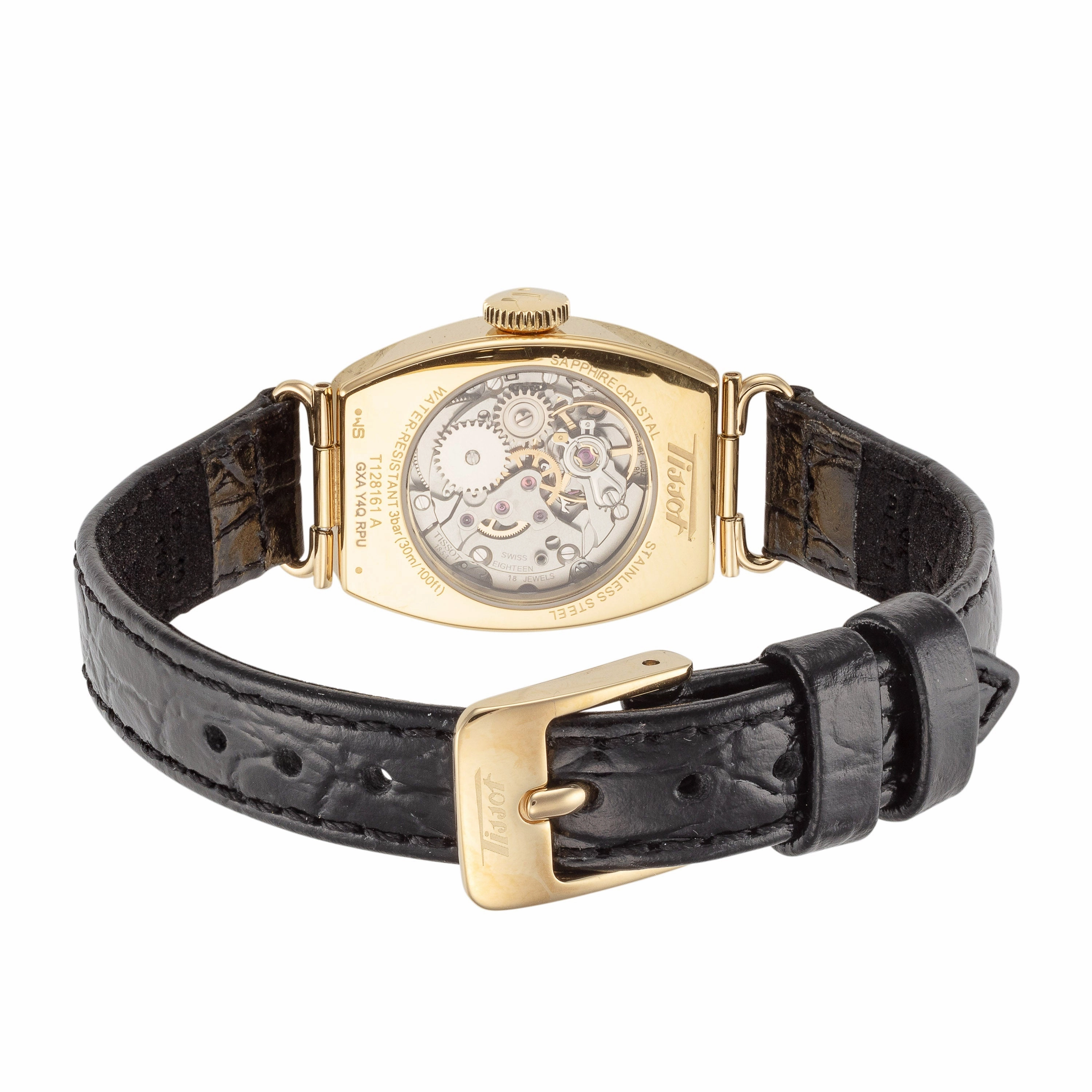 Tissot Watches Tissot Women's T128.161.36.262.00 Heritage Porto 22mm Manual-Wind Watch
