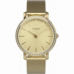 Transcend Gold-Tone Stainless Steel Watch TW2V52200