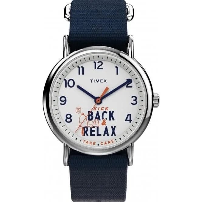 Unisex Weekender Silver-Tone Watch TW2V41900