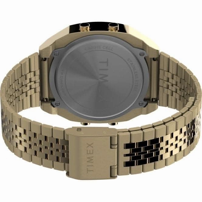 Unisex Timex Lab Timex 80 Gold-Tone Watch TW2V74300