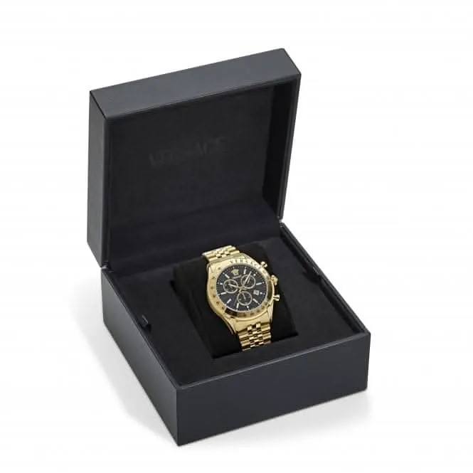 Versace Chrono Master Black Sapphire Watch VE8R00624
