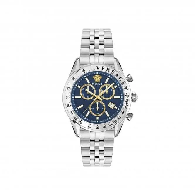 Versace Chrono Master Blue Sapphire Watch VE8R00324
