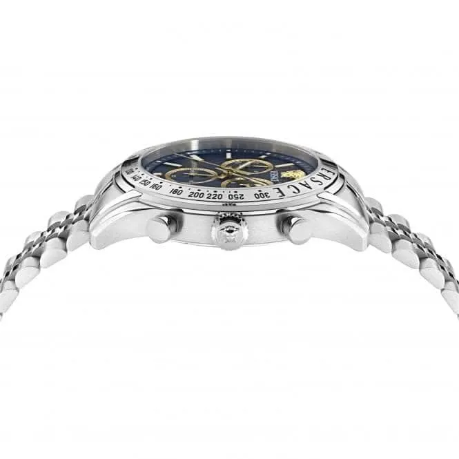 Versace Chrono Master Blue Sapphire Watch VE8R00324