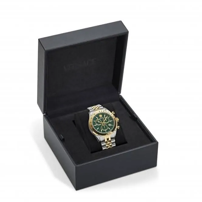 Versace Chrono Master Green Sapphire Watch VE8R00524