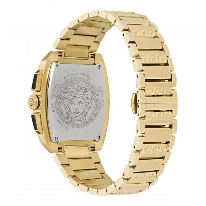 Versace Gents Dominus Gold-Tone Watch VE6H00523