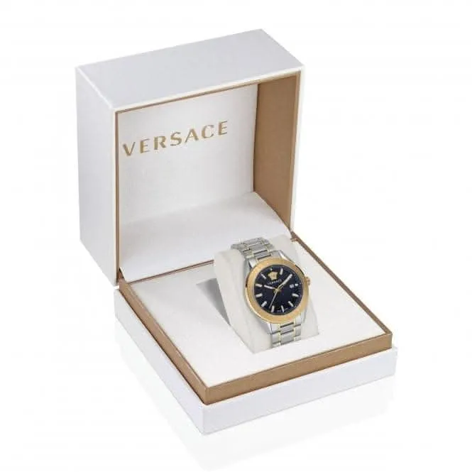 Versace Gents V-Code Gold-Tone Watch VE6A00523
