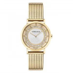 Versace Ladies New Generation Champagne Silver Watch VE3M00522