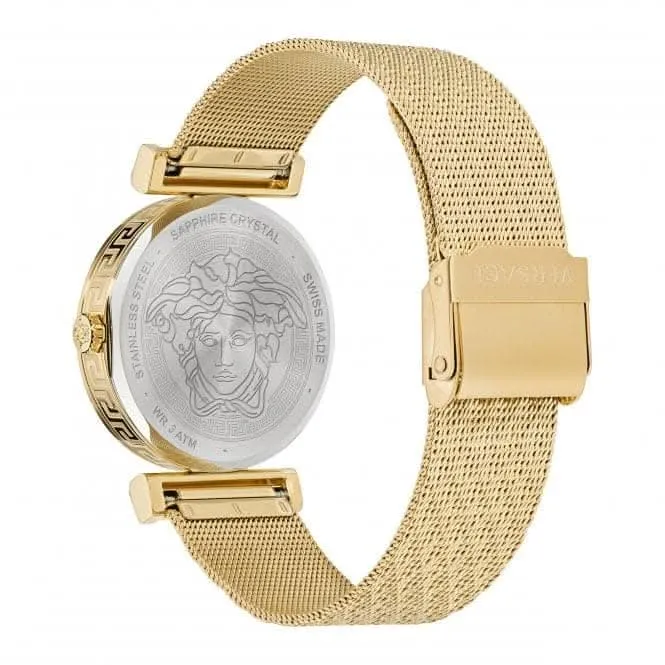 Versace Ladies Regalia Gold-Tone Watch VE6J00723