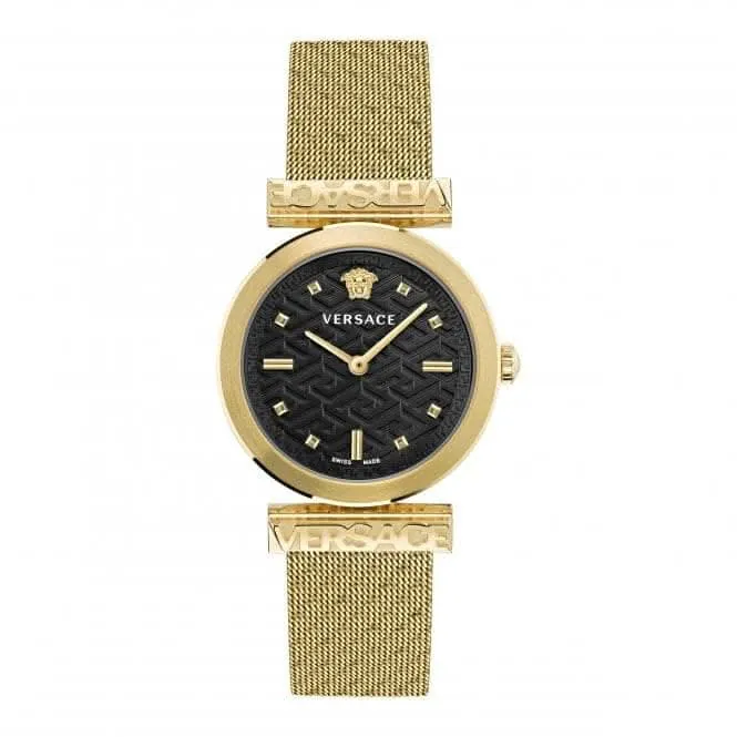 Versace Ladies Regalia Gold-Tone Watch VE6J00723