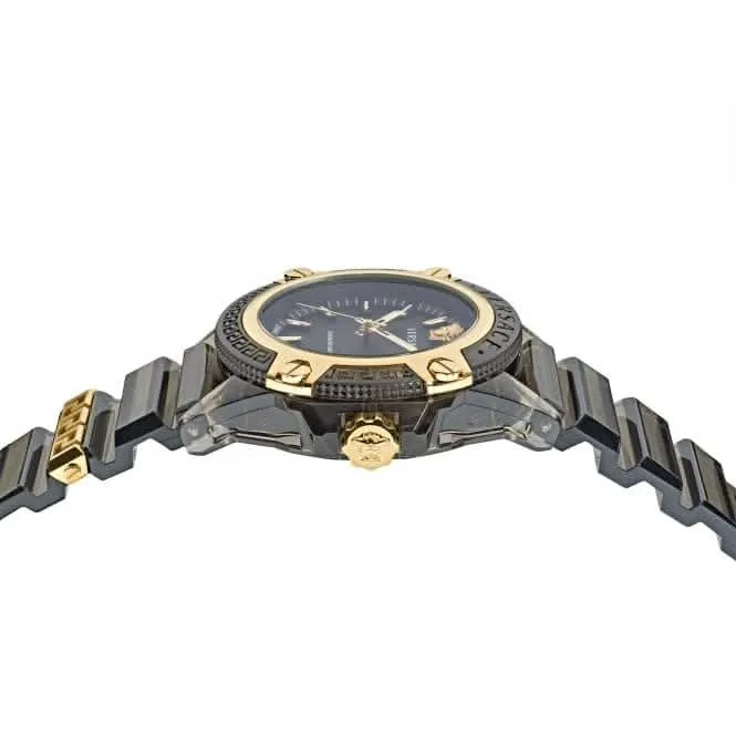 Versace Unisex Icon Active Indiglo Black Watch VE6E00123