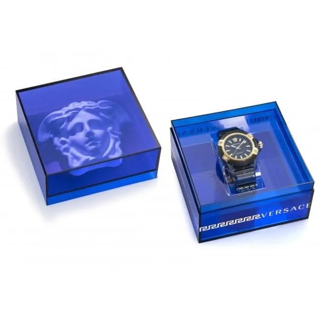 Versace Unisex Icon Active Indiglo Black Watch VE6E00123
