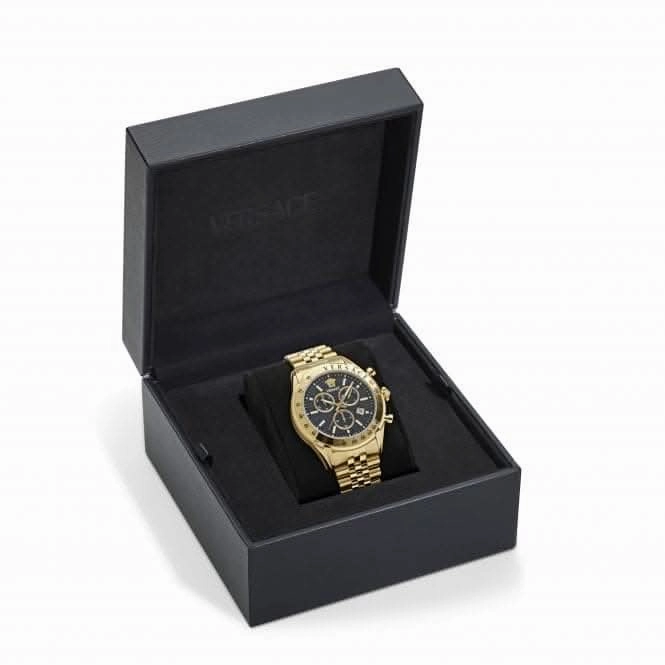 Versace Chrono Master Black Sapphire Watch VE8R00624