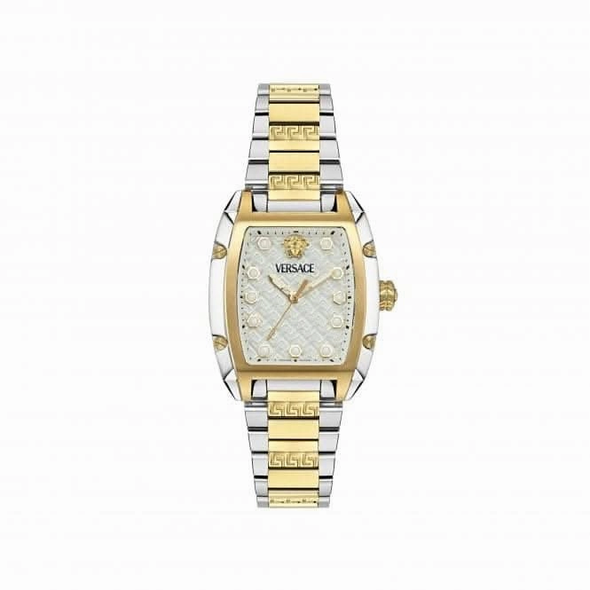 Versace Dominus White-Silver Sapphire Watch VE8K00424