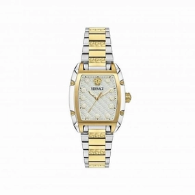 Versace Dominus White-Silver Sapphire Watch VE8K00424