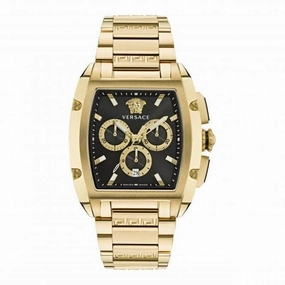Versace Gents Dominus Gold-Tone Watch VE6H00523