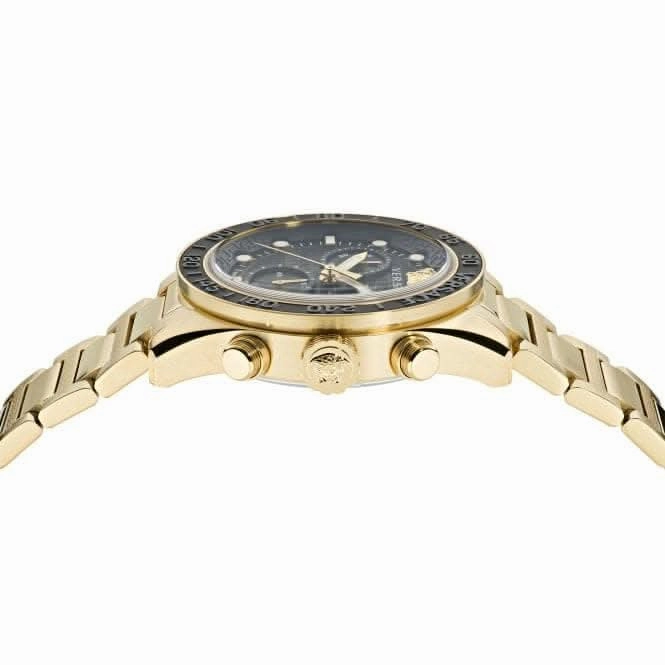 Versace Gents Greca Dome Gold-Tone Watch VE6K00523