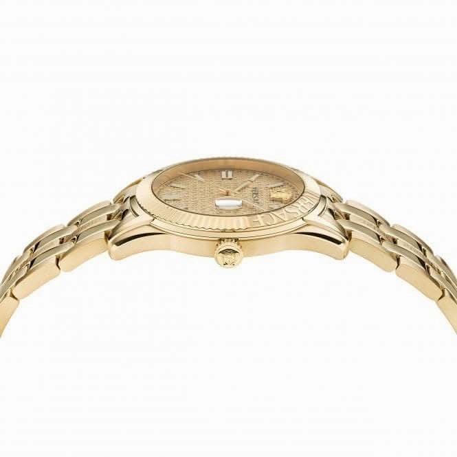 Versace Gents Greca Time Champagne Watch VE3K00522