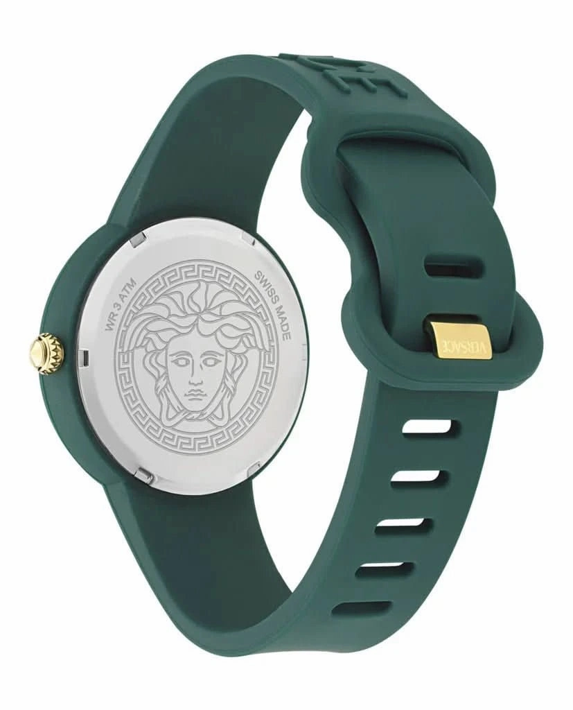 Versace Ladies Iconic Medusa Pop Green Watch VE8J00424