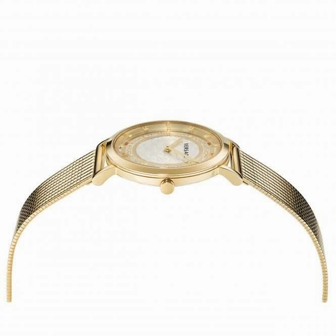 Versace Ladies New Generation Champagne Silver Watch VE3M00522