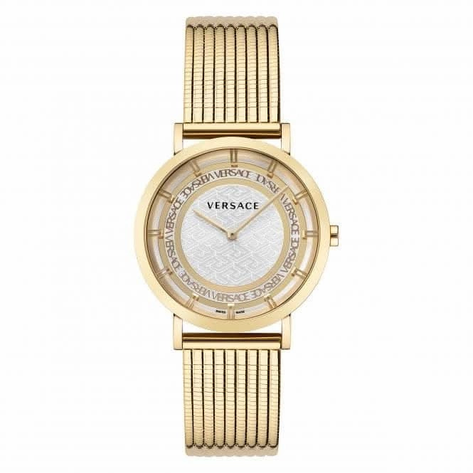 Versace Ladies New Generation Champagne Silver Watch VE3M00522