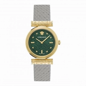 Versace Ladies Regalia Gold-Tone Watch VE6J00623