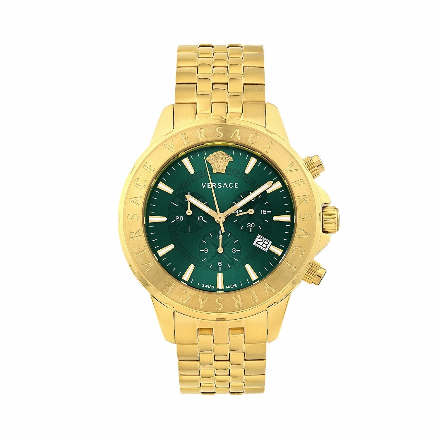 Versace Watches Versace Men's Chrono Signature 44mm Quartz Watch VEV600619