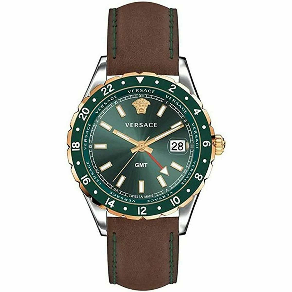 Versace Watches Versace Men's V11090017 Hellenyium 42mm Quartz Watch