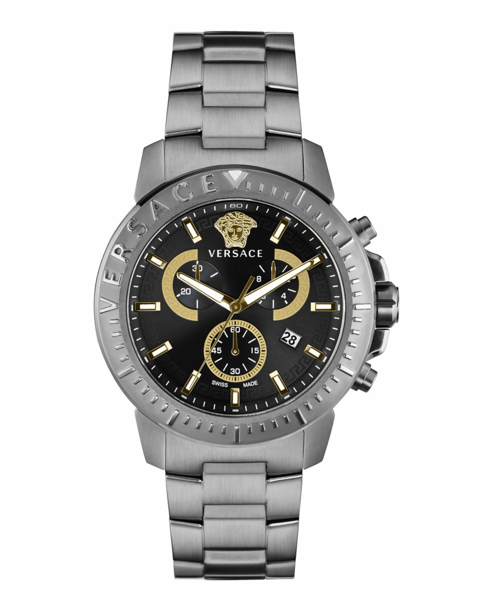 Versace Watches Versace Men's VE2E00621 New Chrono 45mm Quartz Watch