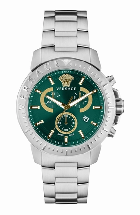 Versace Watches Versace Men's VE2E00821 New Chrono 45mm Quartz Watch